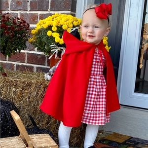 Halloween Costume: 12-18M Little Red Riding Hood